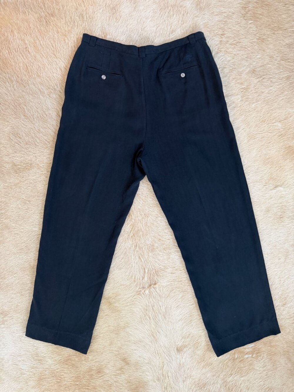Tommy Bahama Silk Pants, size 14, Black - Picture 3 of 7
